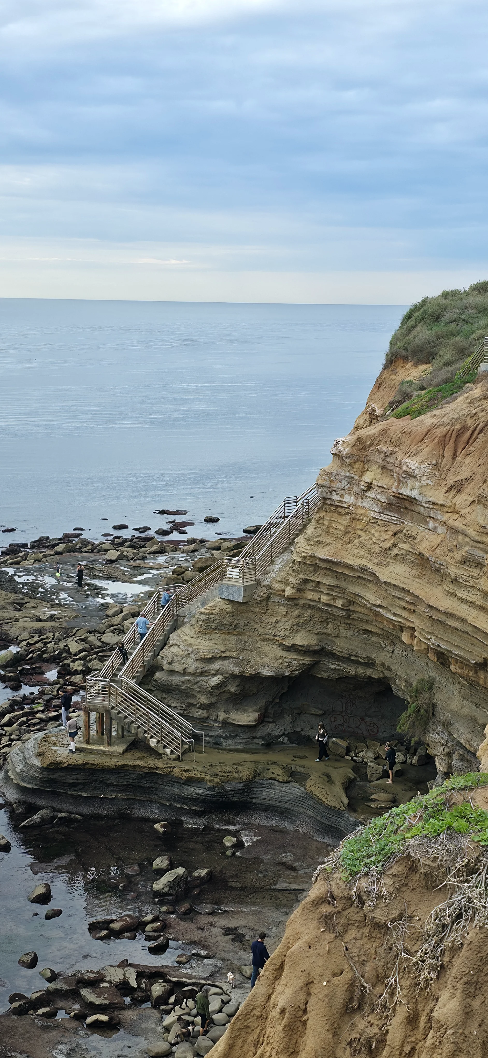 Lookout on Sunset Cliffs