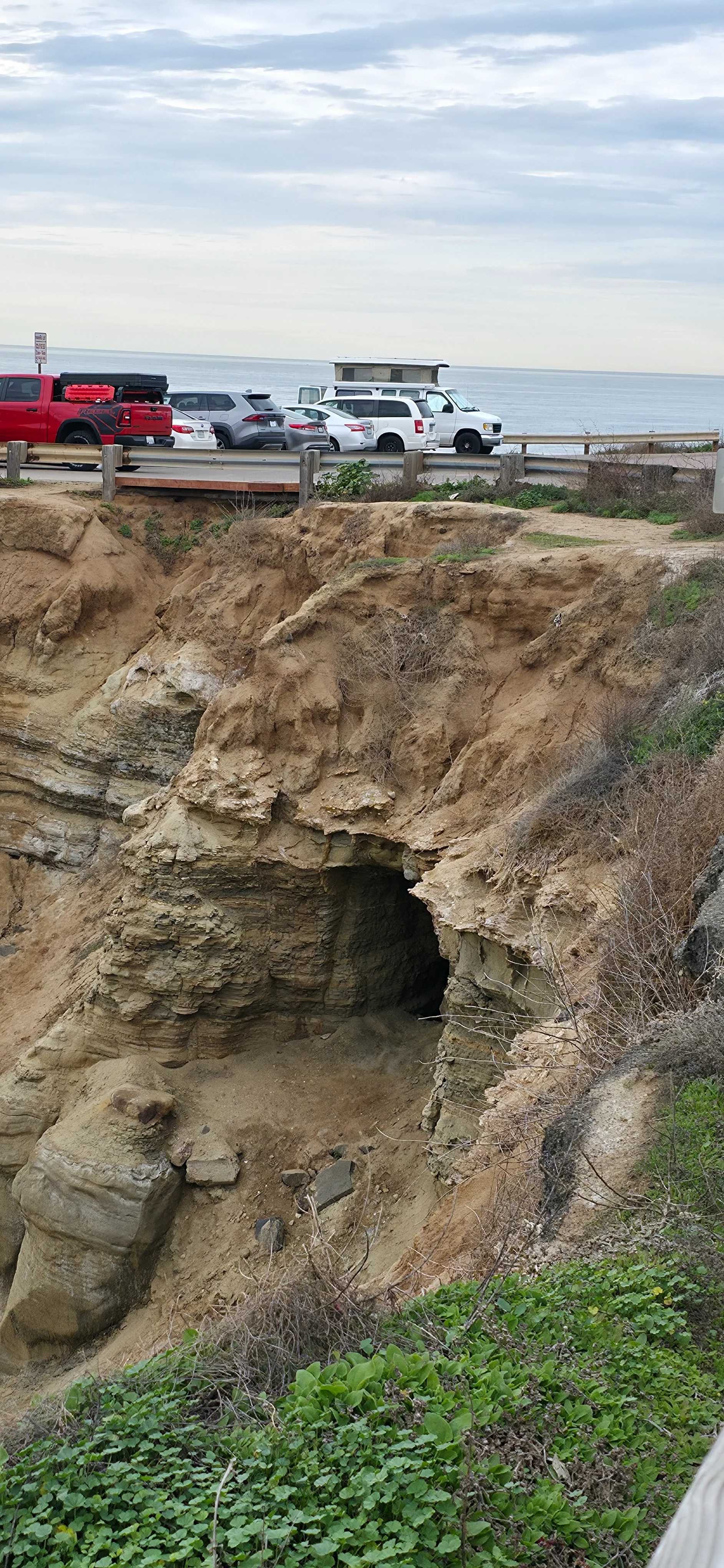 Lookout on Sunset Cliffs