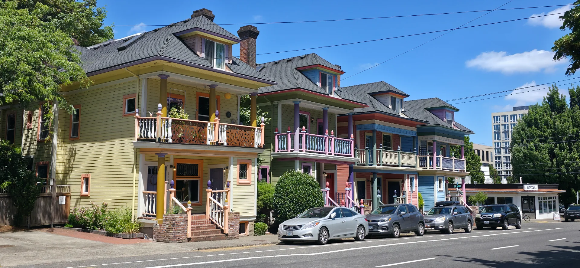 Painted Ladies of Portland