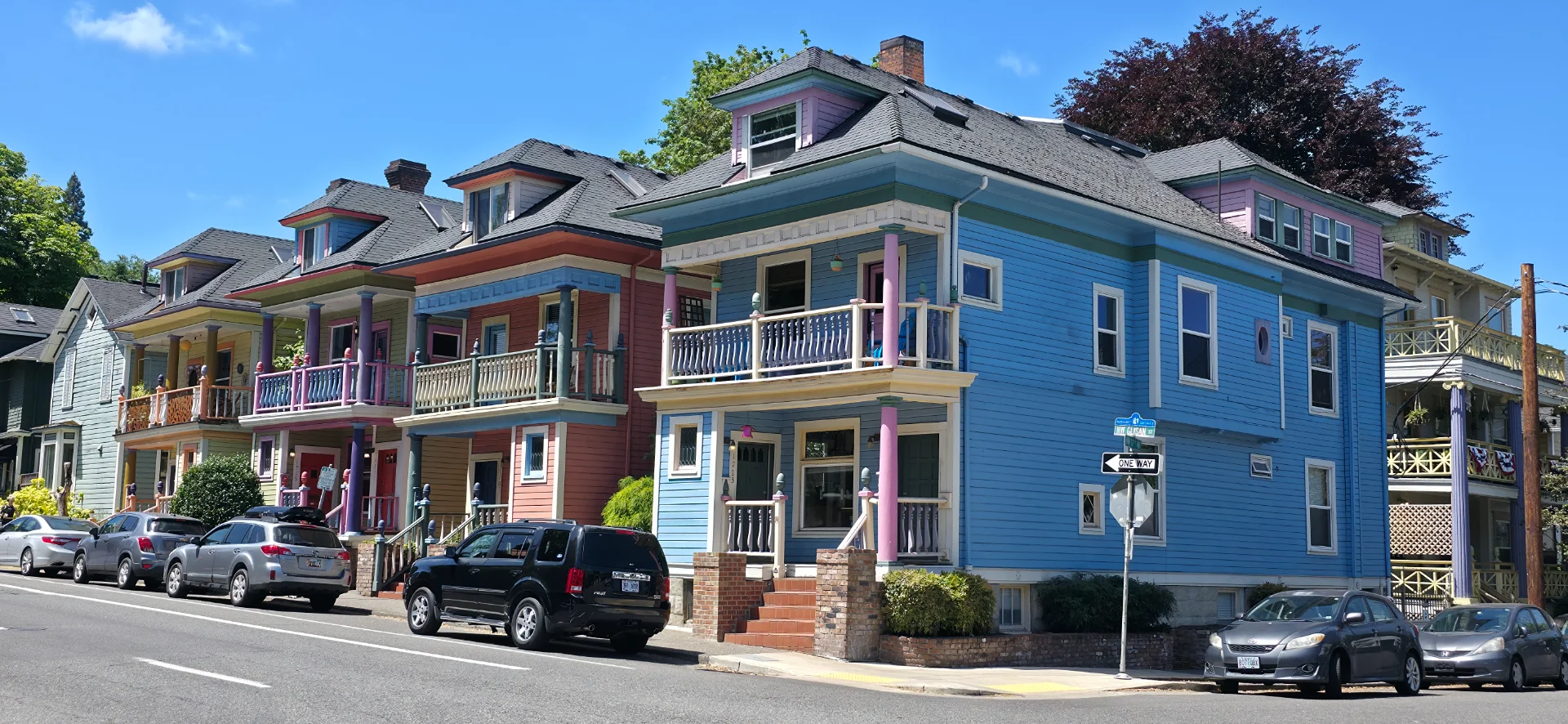 Painted Ladies of Portland