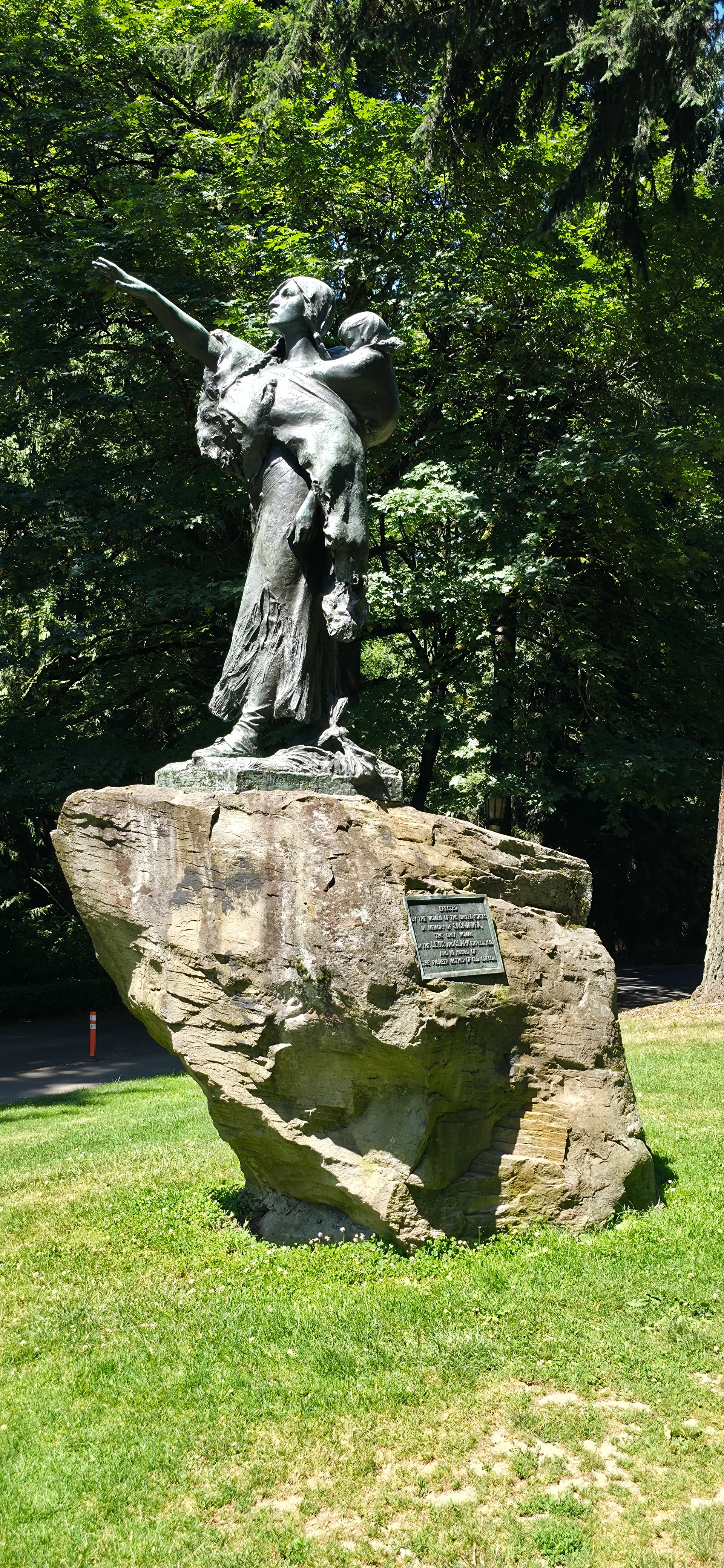 Sacajawea Statue