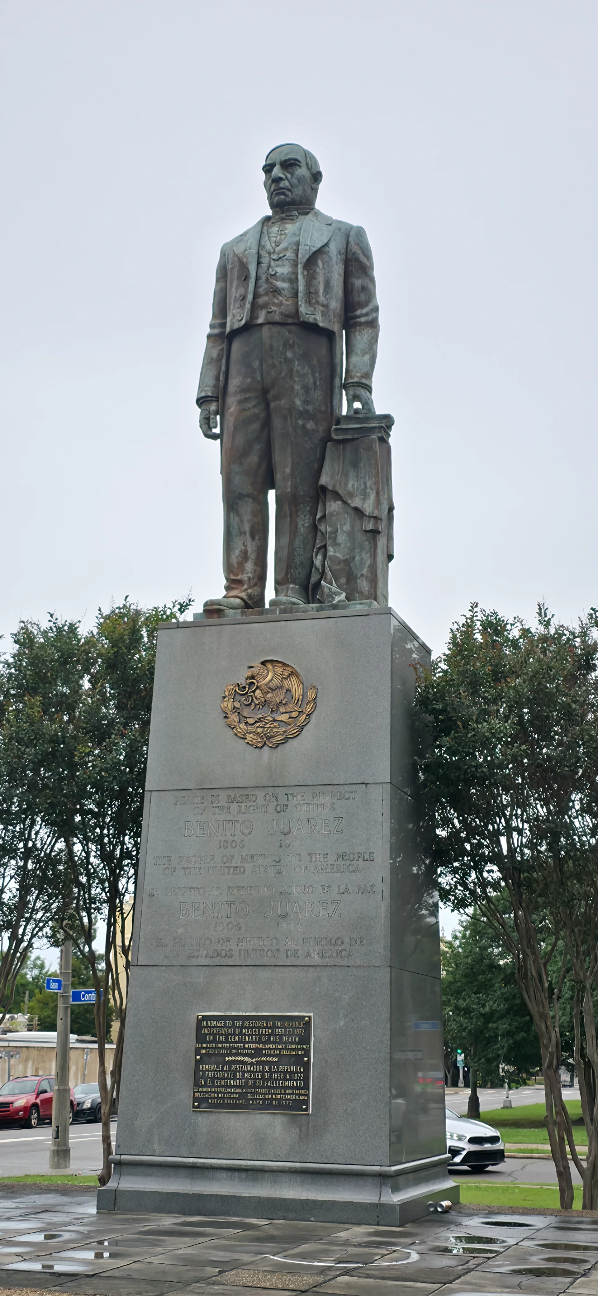 Statue of Benito Juarez