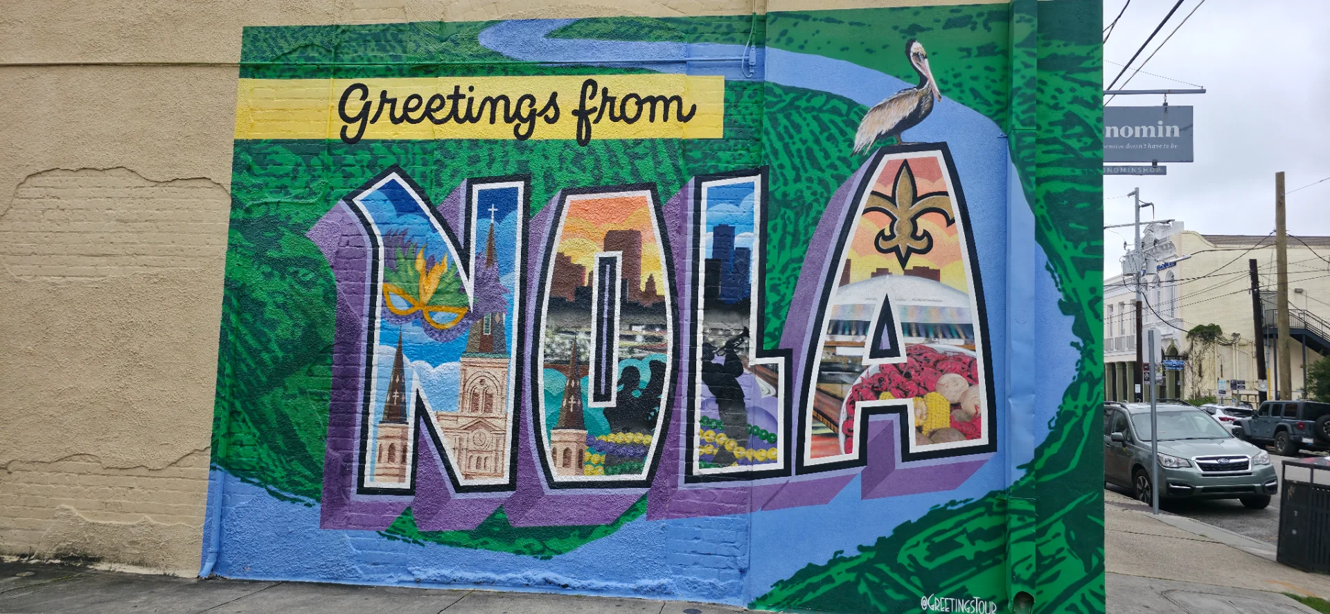 Greetings from NOLA Mural