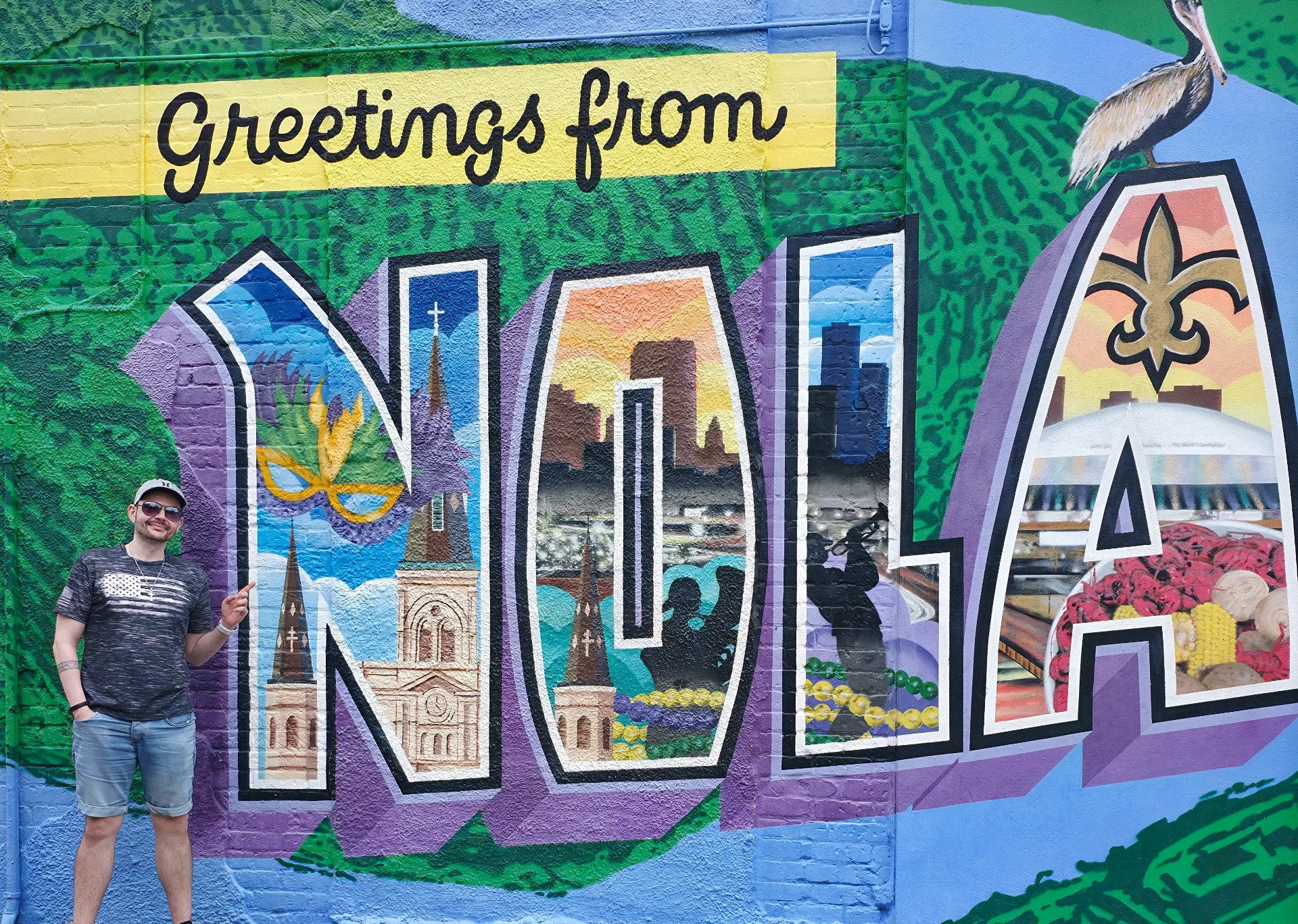 Greetings from NOLA Mural