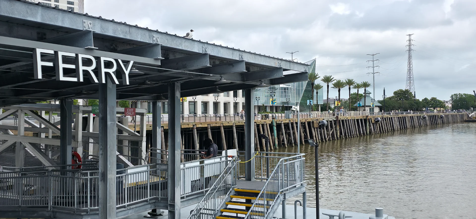 Ferry over Mississippi